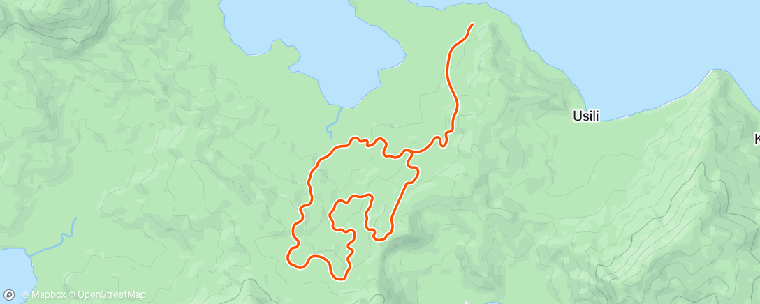 Map of the activity, Zwift - 3 x 2 Recovery in Watopia