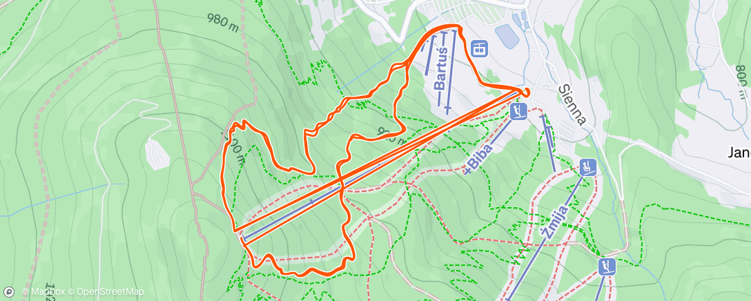 Map of the activity, Po obiedzie