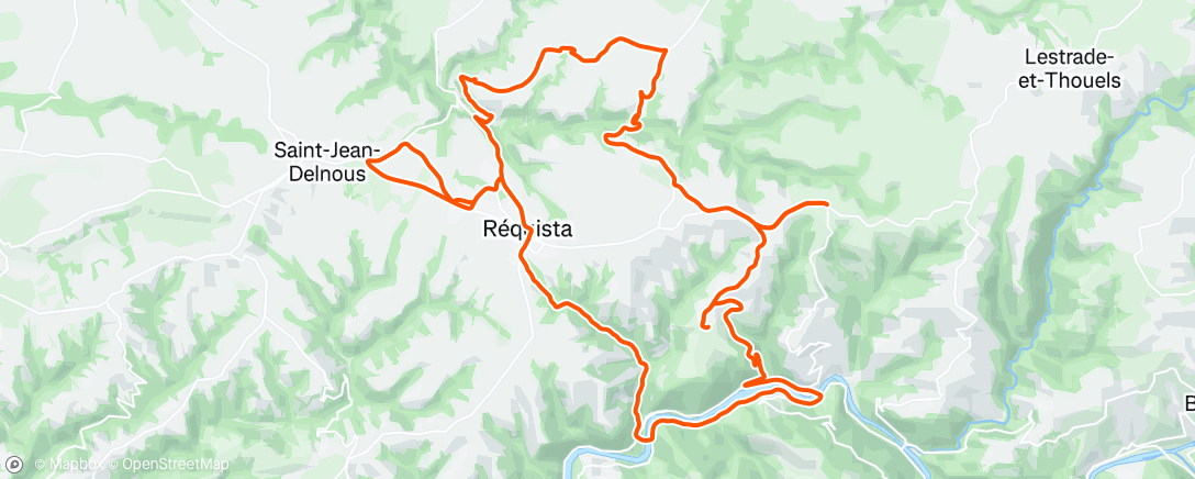 Carte de l'activité