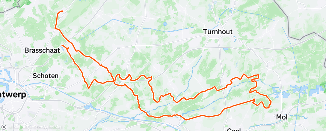 Map of the activity, Ochtendrit