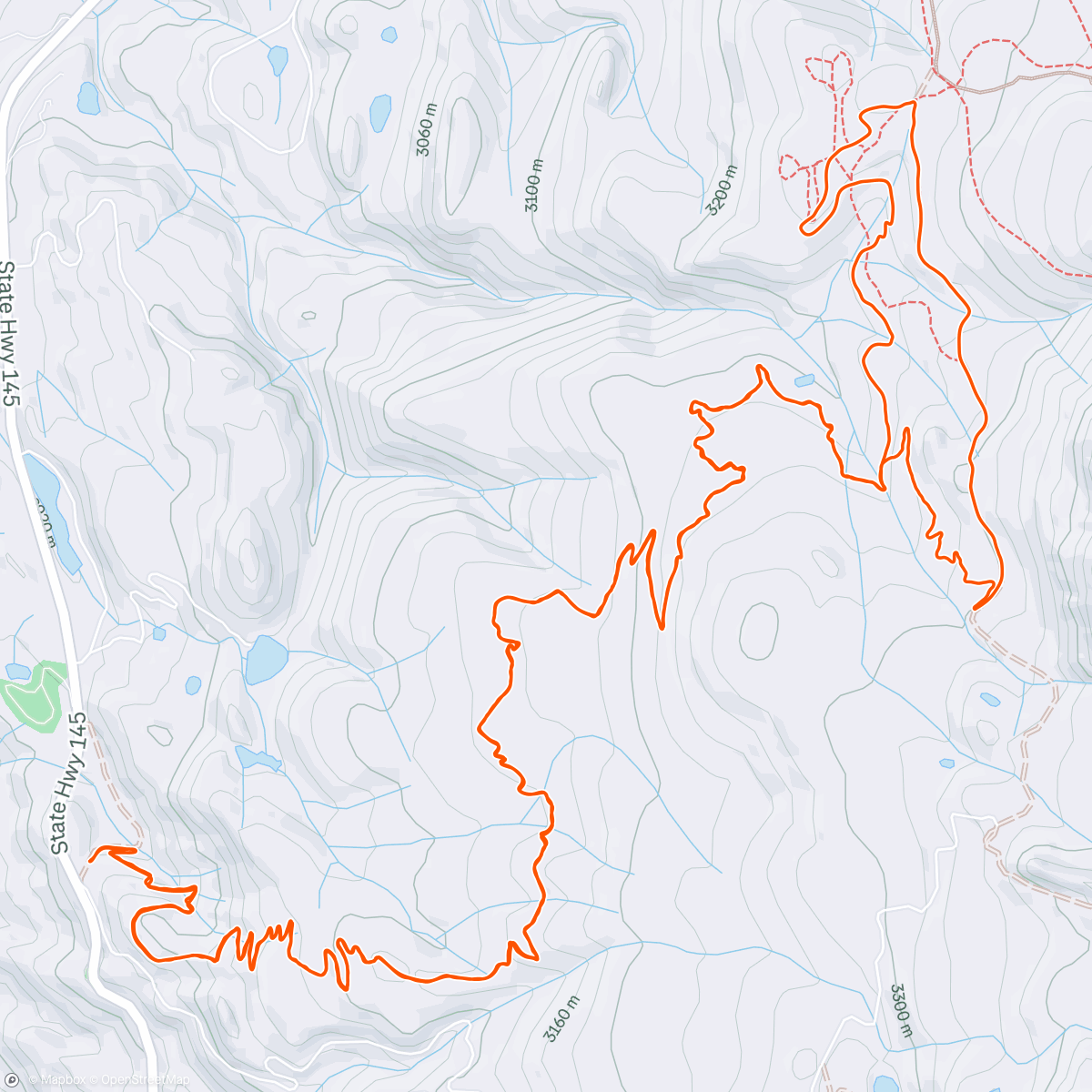 Map of the activity, A magic Meadows lollipop