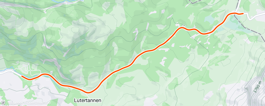 Map of the activity, ROUVY - 7 Minute Cool-down