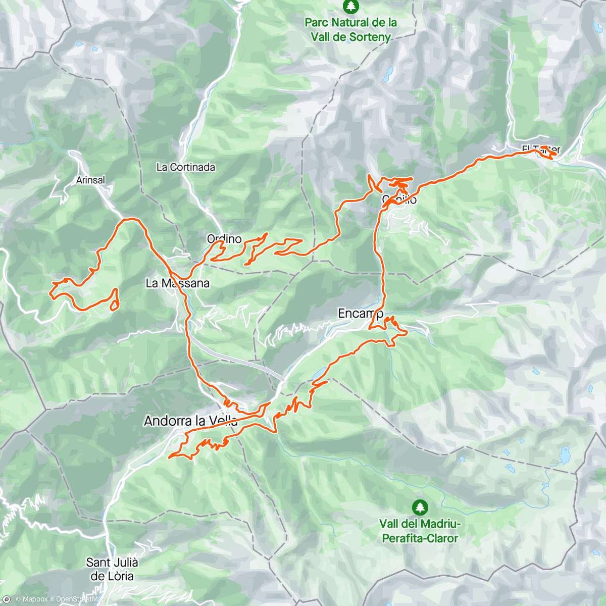 Map of the activity, 🇦🇩 Kids, Coffee & Cookies 🏔️🚲🏔️☕️