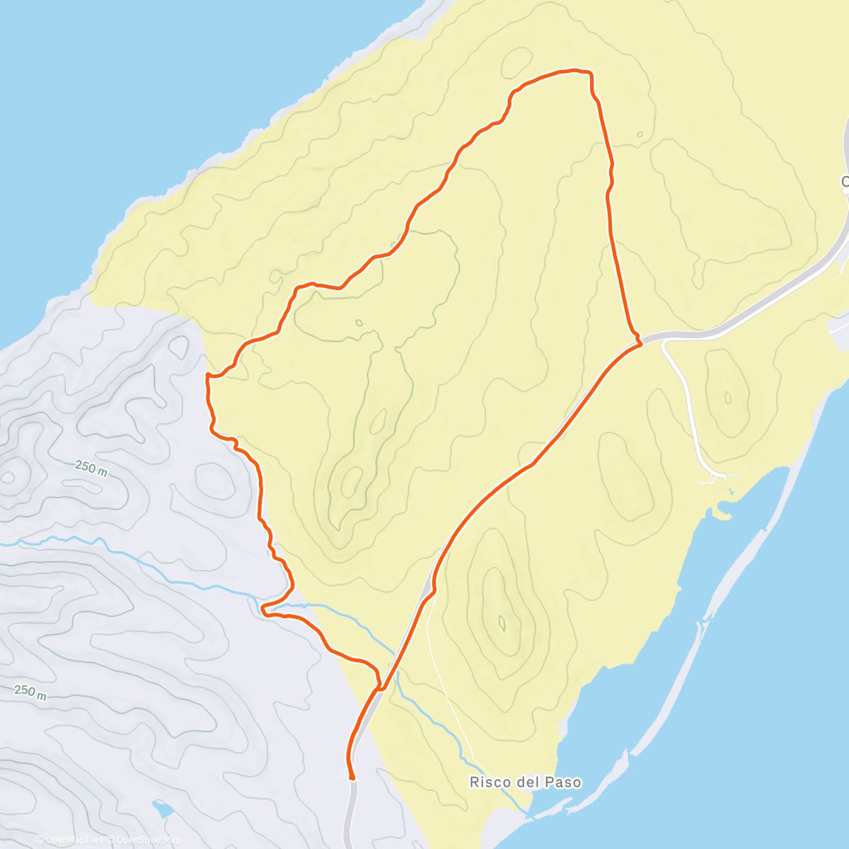 Map of the activity, Mountainbike-Fahrt am Nachmittag