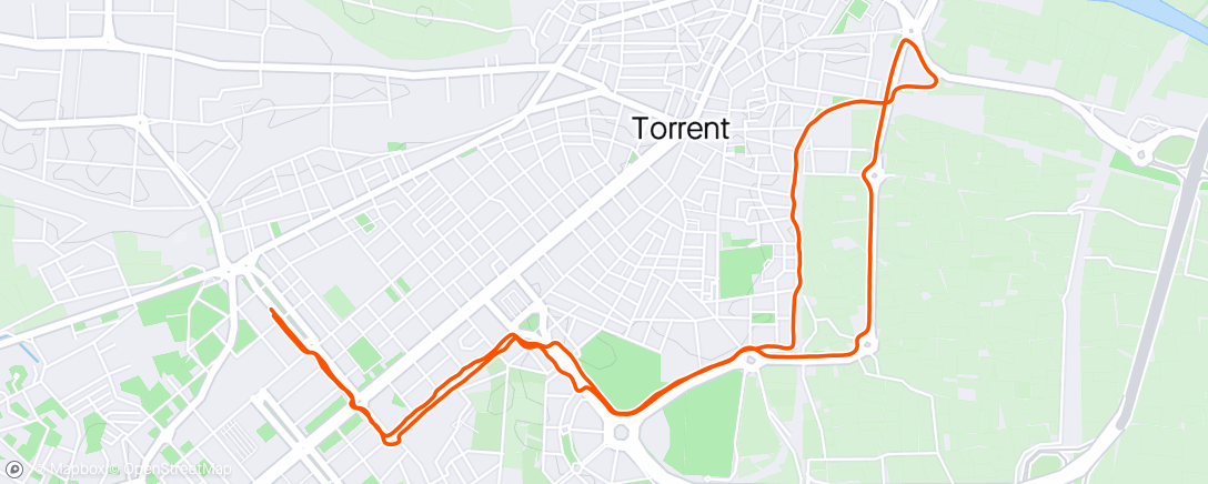 Map of the activity, Run/84