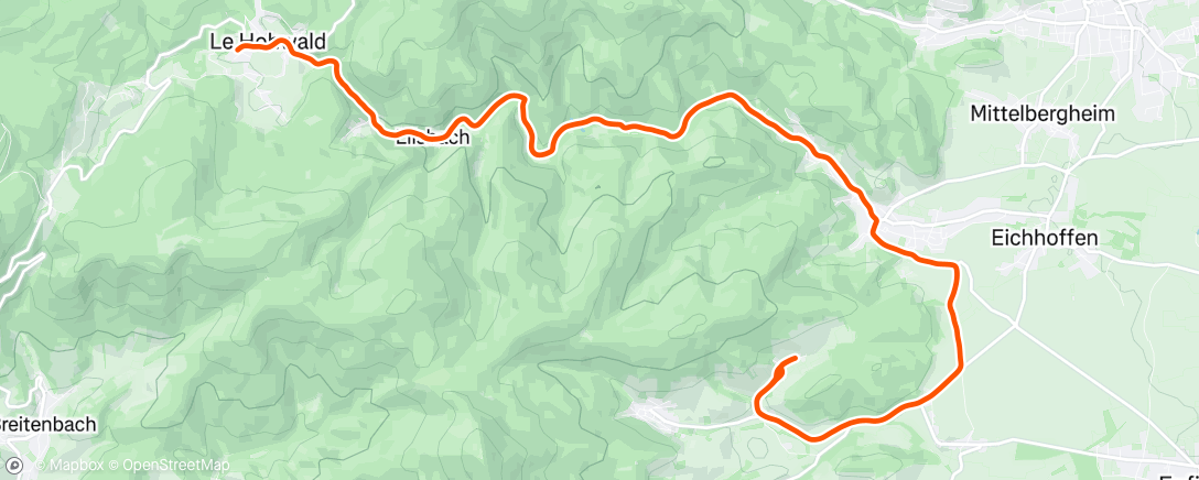 Map of the activity, La Andlau în Vie