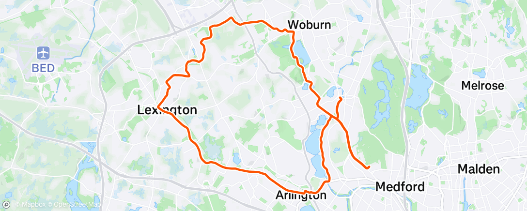 Map of the activity, Rippers Muffin