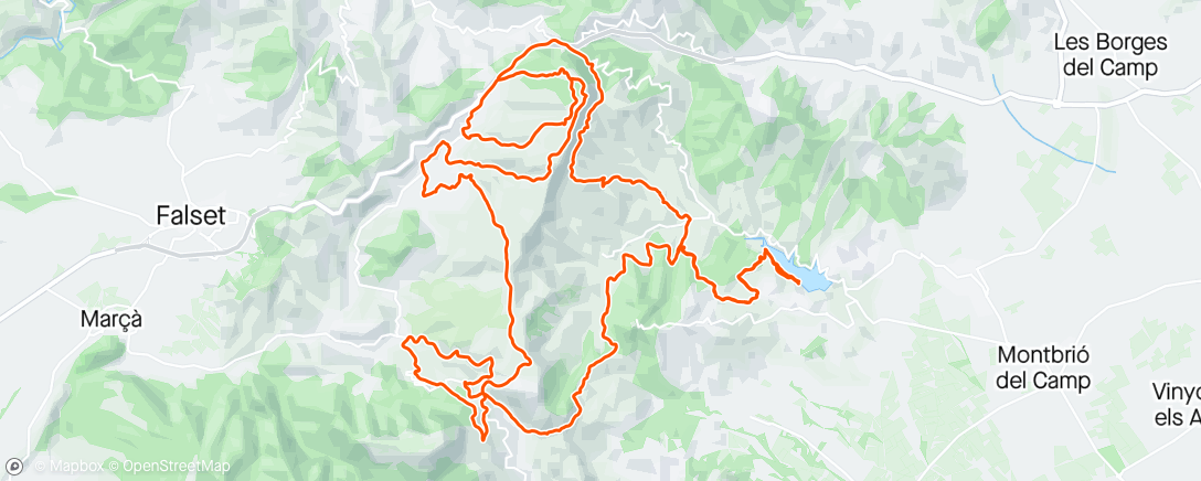 Map of the activity, Padrell Zona 0 🐐🤟