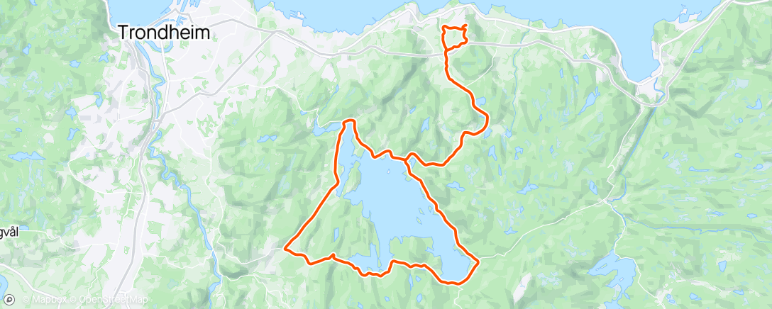 Map of the activity, Trillerunde på ballongdekk