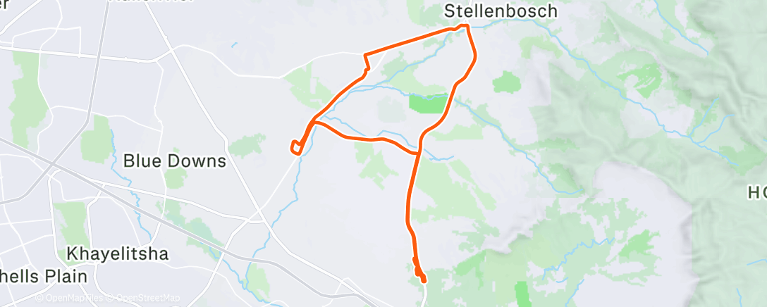 Karte der Aktivität „Easy TT”