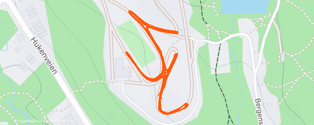 Map of the activity, Hamsterhjul