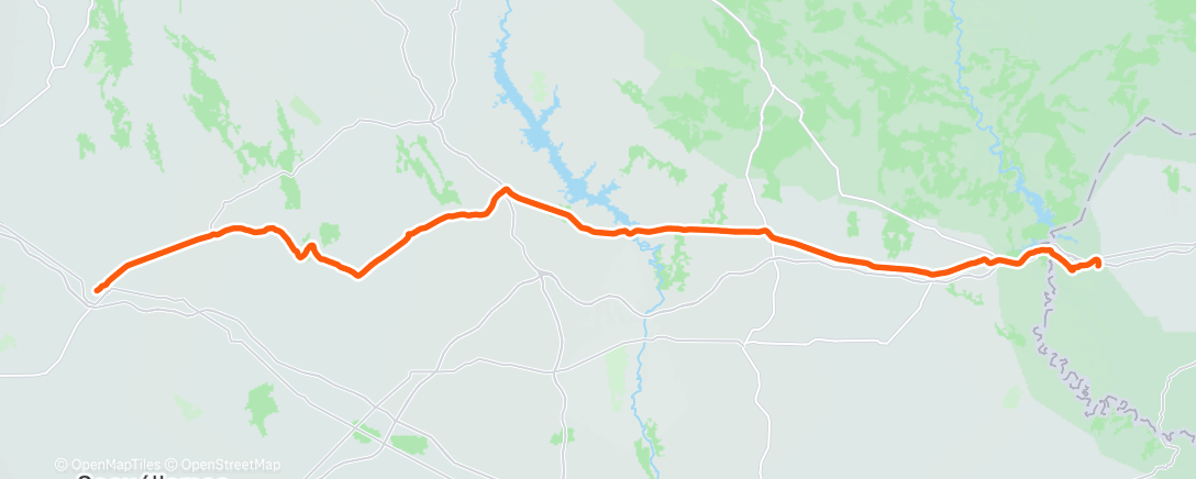 Map of the activity, Morning Ride