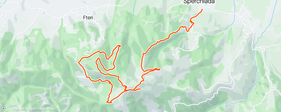 Map of the activity, Goulinas Volcano - EGS