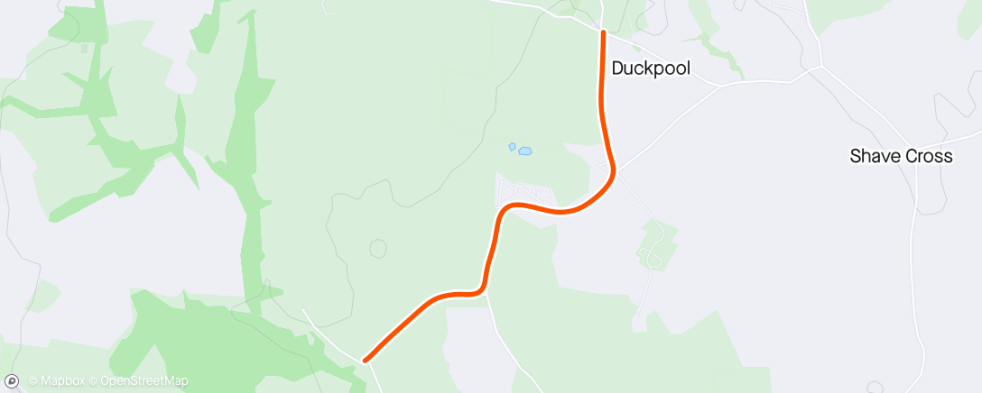 Map of the activity, Hobble to the checkpoint