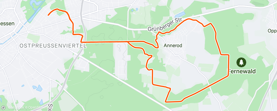 Map of the activity, Braten Braten