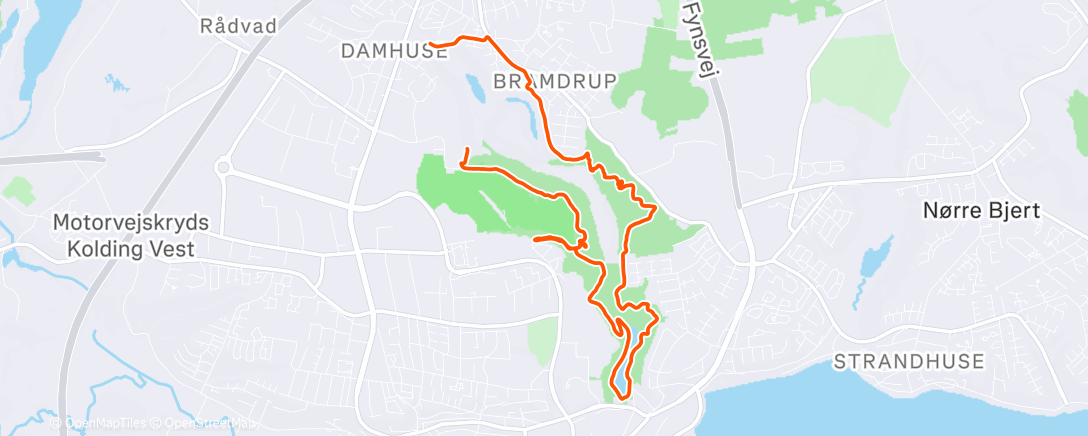 Mapa de la actividad (Easy snow double #1)