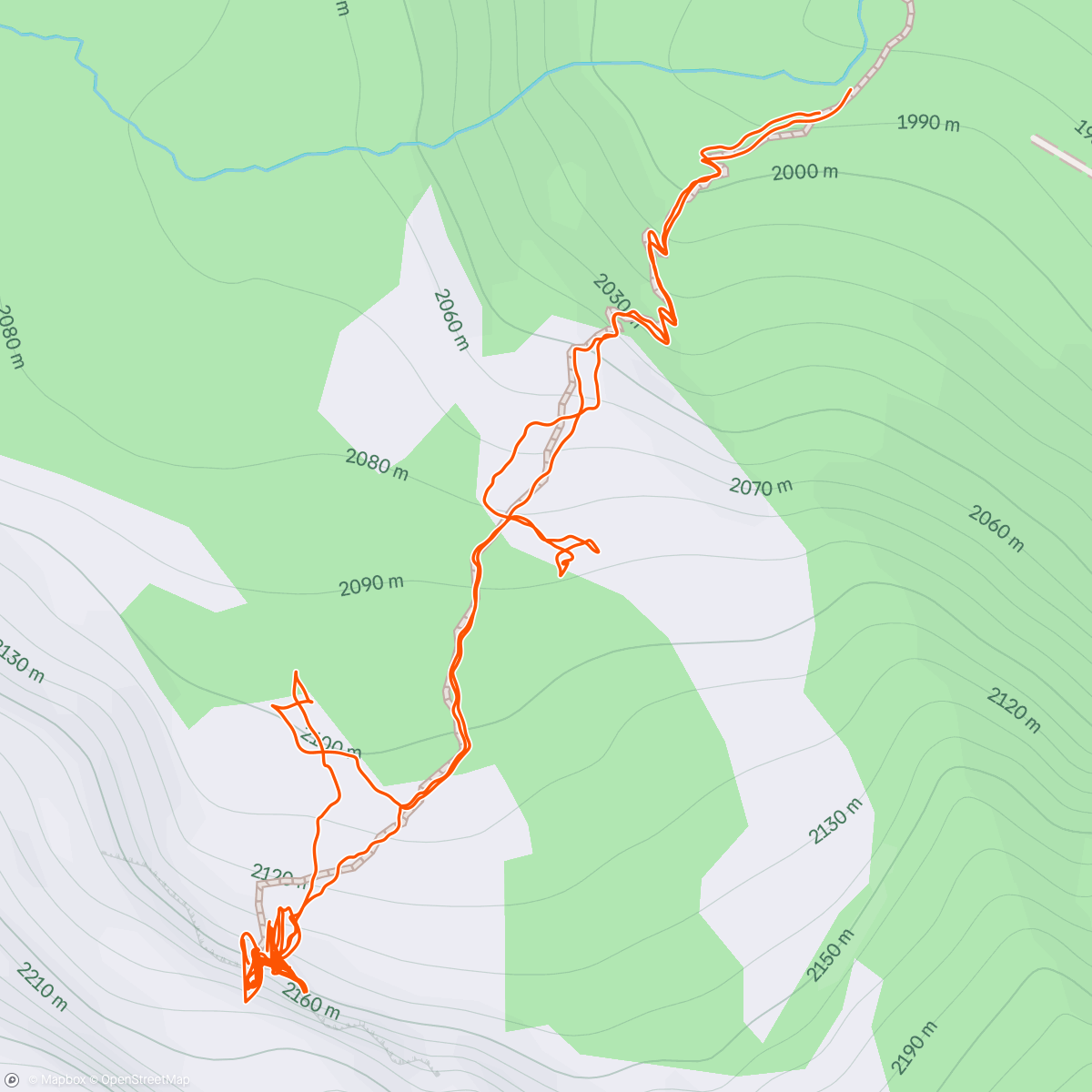 Map of the activity, My favorite days often look like this