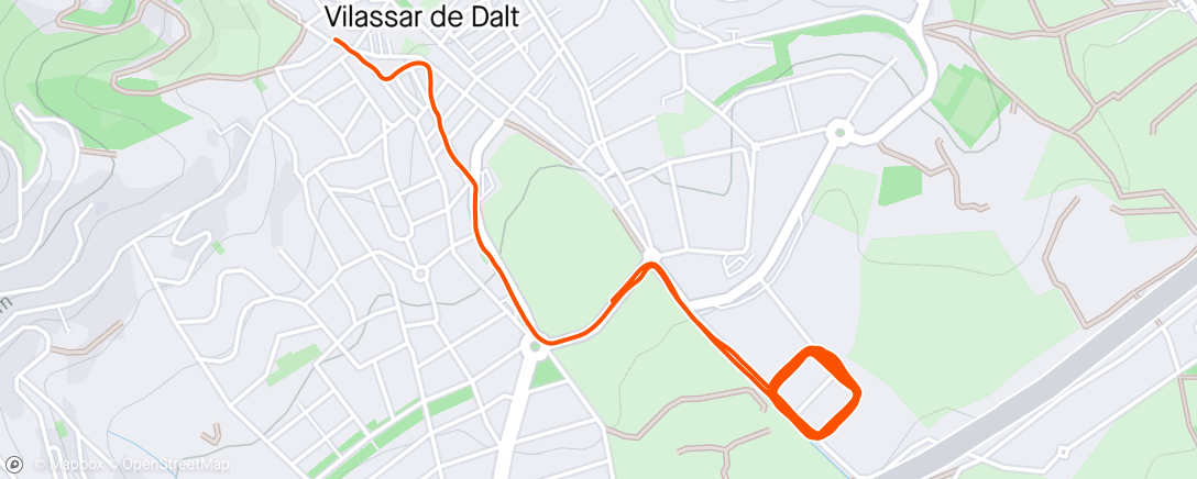 Map of the activity, Morning Run ⚒️🔨⚒️🔨⚒️🔨