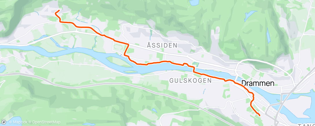 Map of the activity, Transportjoggen ruller videre