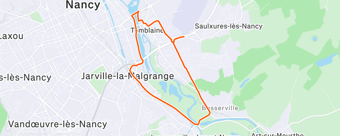 Map of the activity, récup