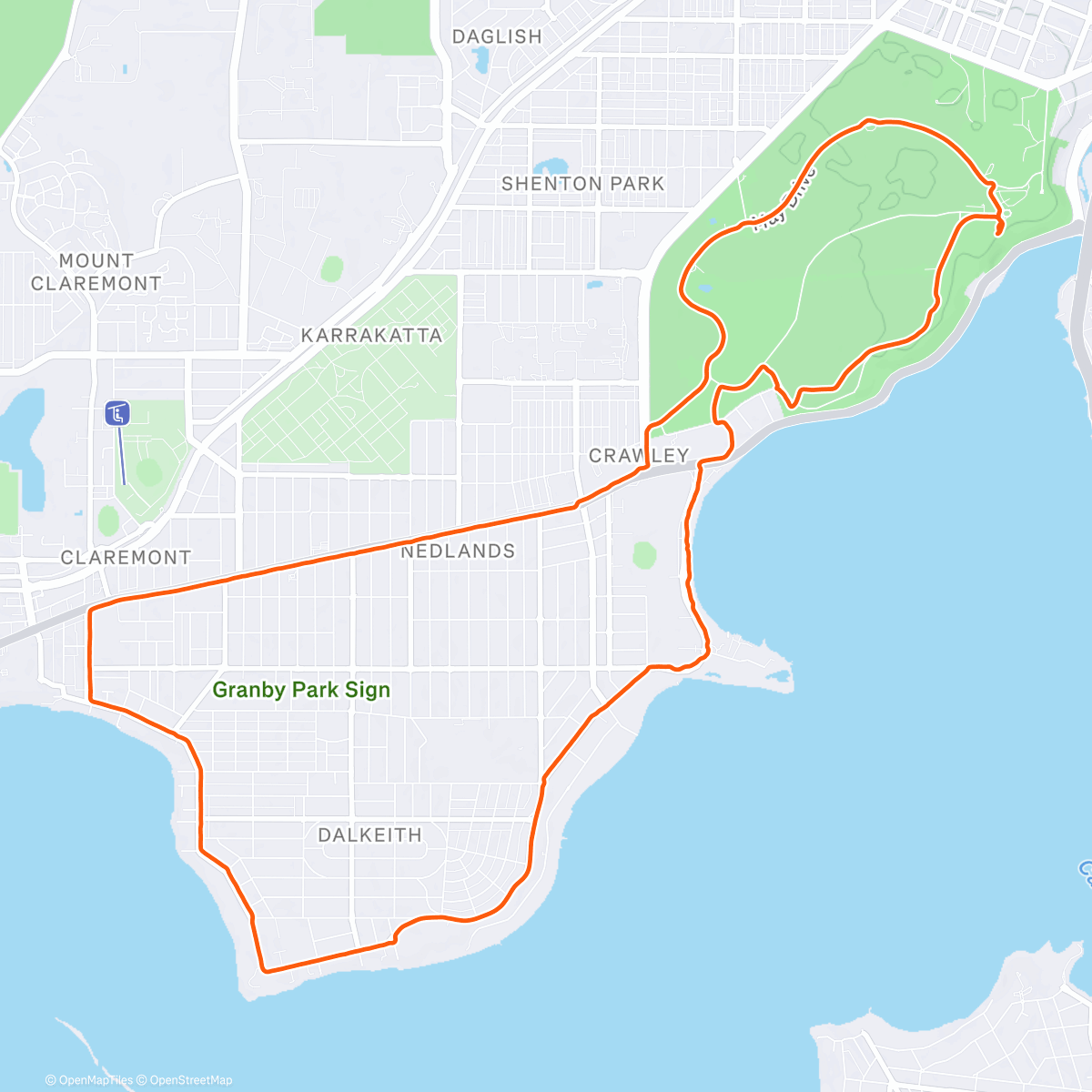 Карта физической активности (last run in 🇦🇺, easy kms w Ruth through Kings Park)