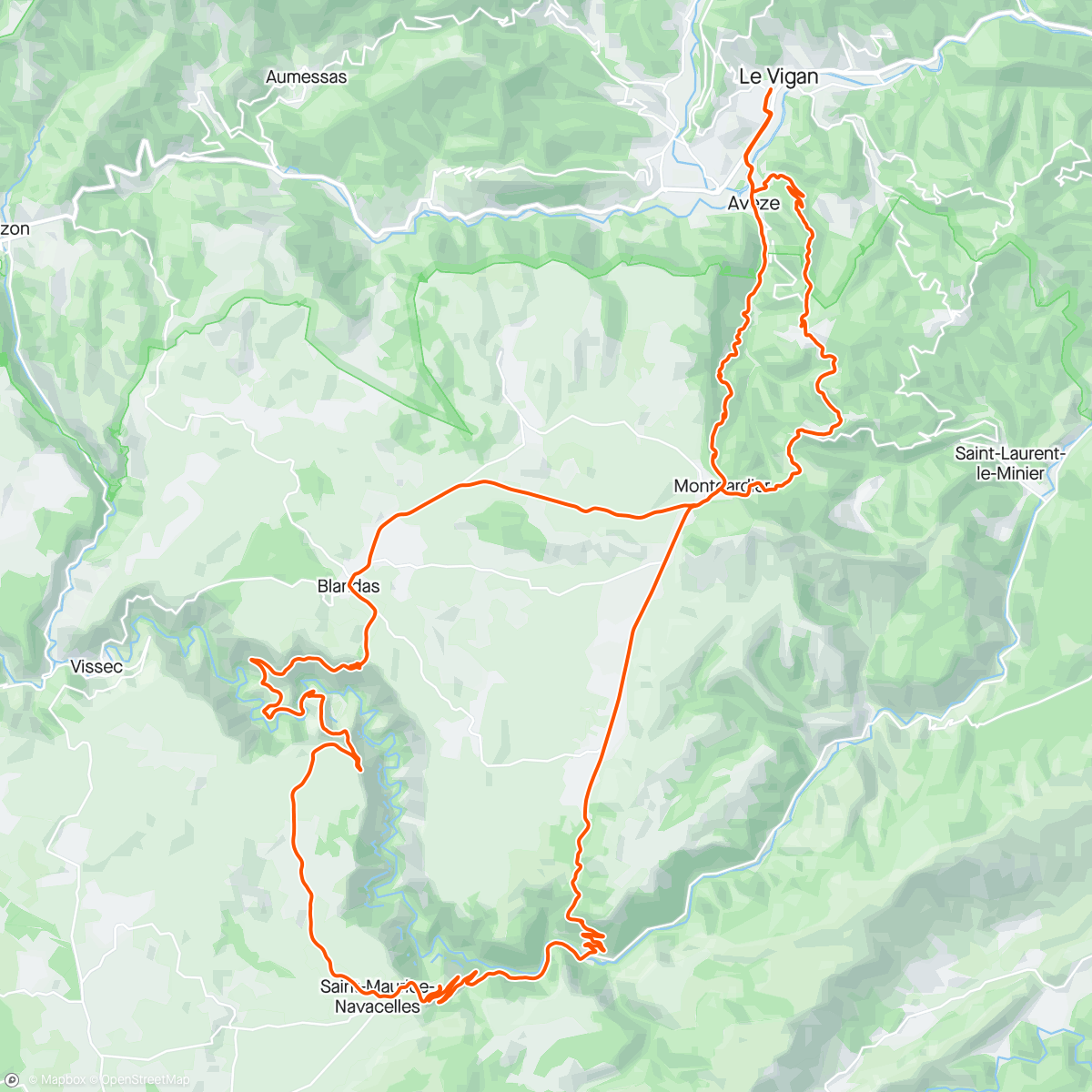 Map of the activity, SFIDA in France.