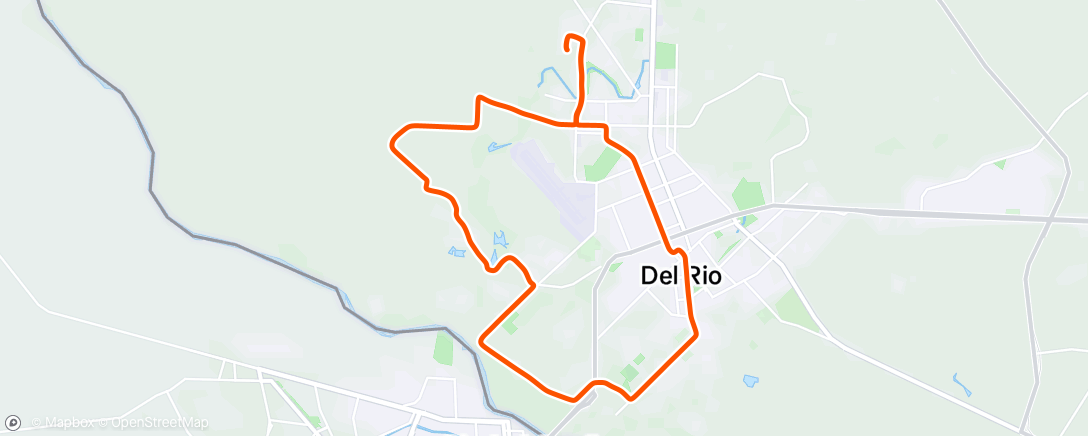 Map of the activity, Afternoon Ride