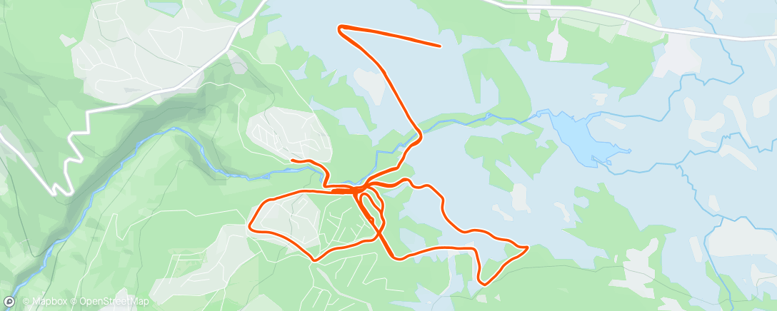 Map of the activity, Skidtester 🥵
