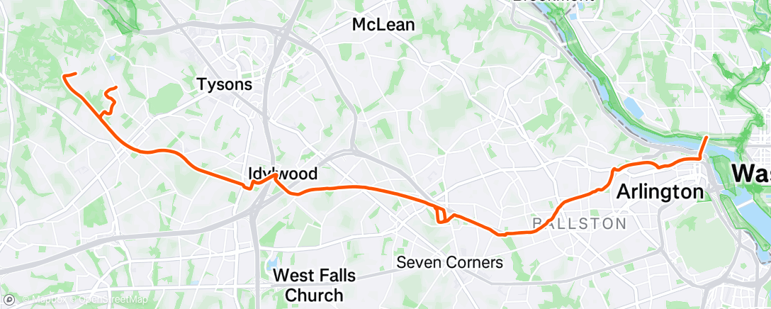 Map of the activity, Key bridge