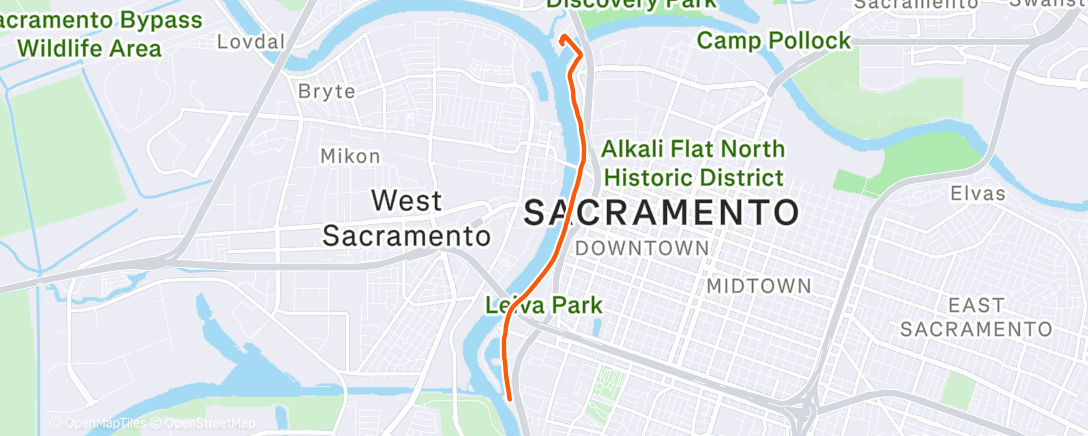 活动地图，Sac-Town w/the crew