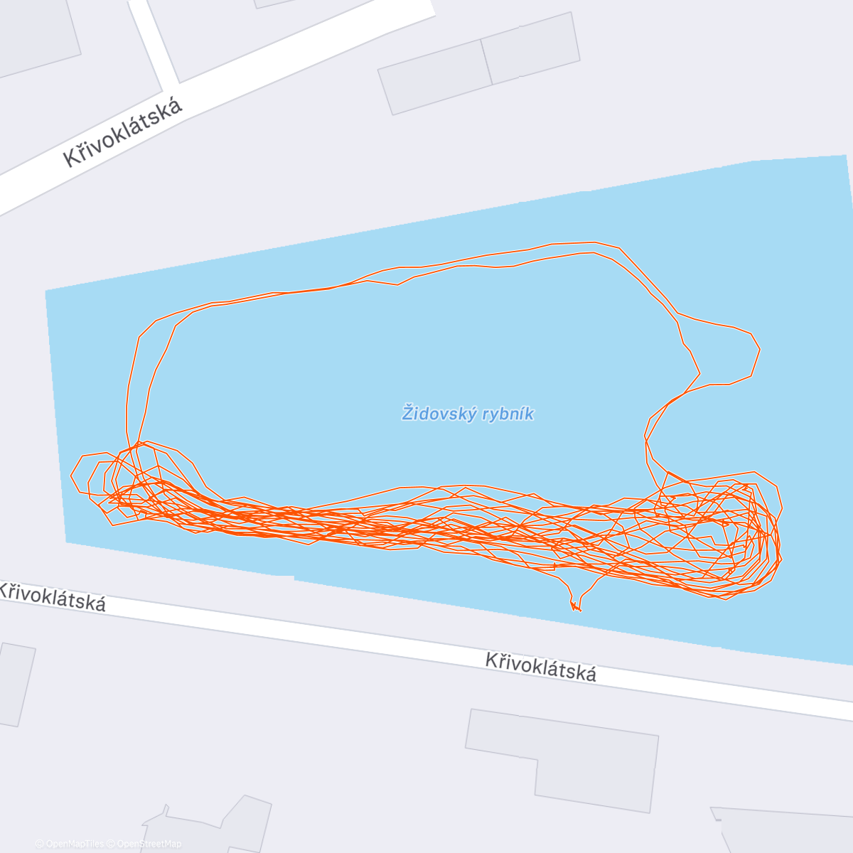 Map of the activity, Ice Skate
