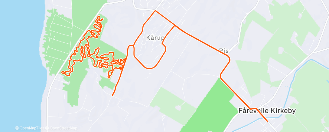 Map of the activity, Morning MTB with Christopher 🔥
