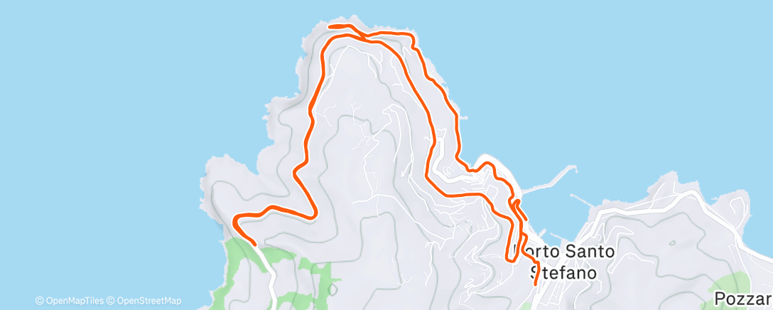 Map of the activity, Un giro al faro