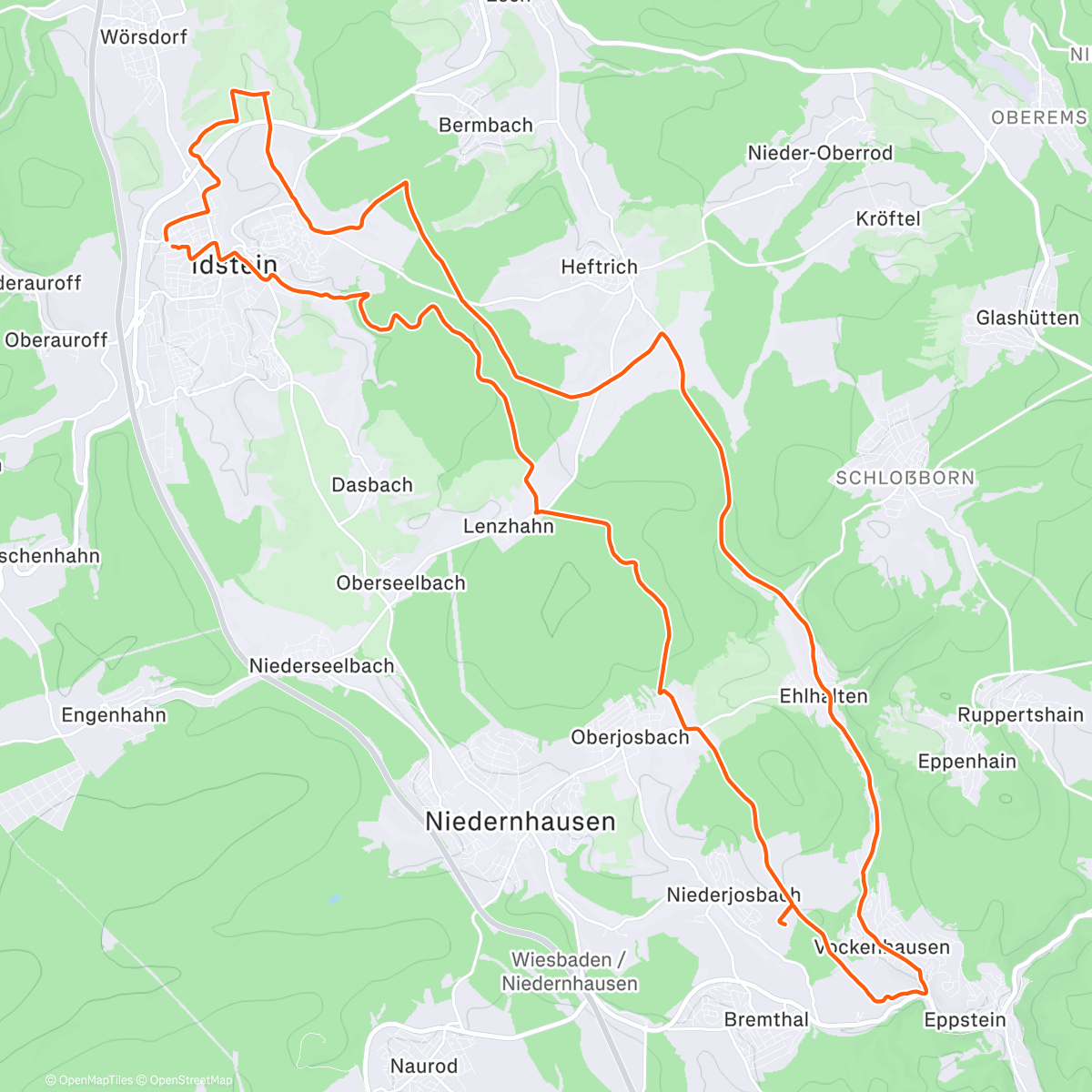 Map of the activity, Zwischen Frühstück und Resteessen - Tata Hm-Battle