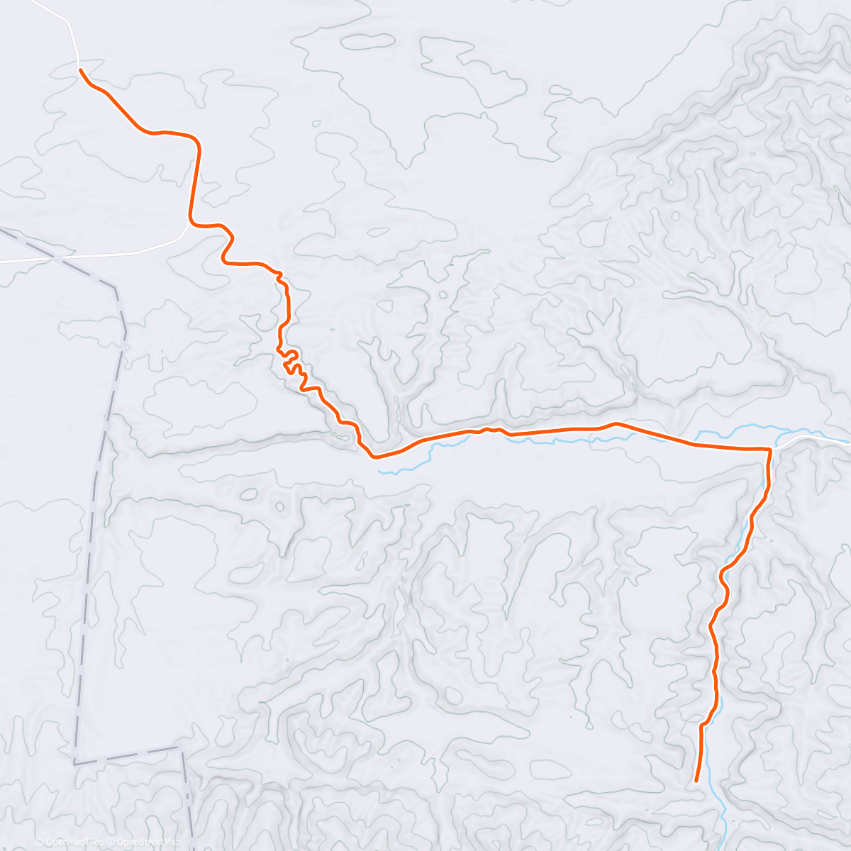 Map of the activity, Hello Baviaans ⛰️
