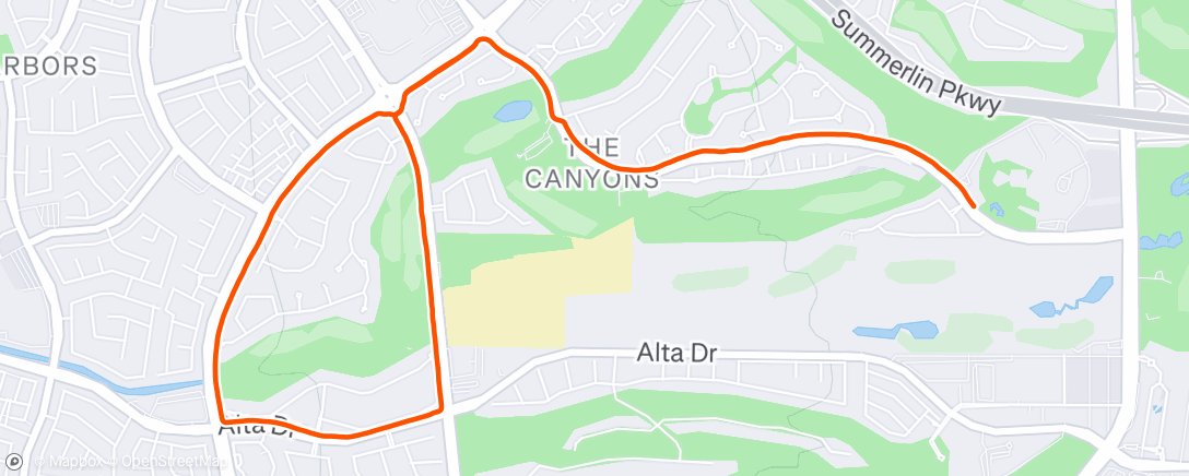 Mappa dell'attività Friday shake