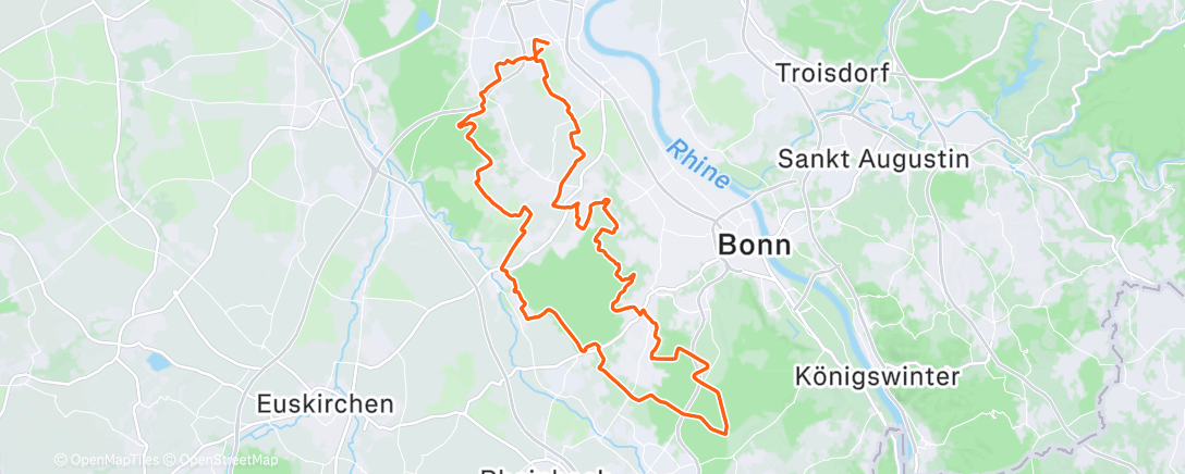 Map of the activity, Kurz / Kurz