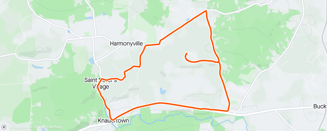 Mapa da atividade, Not exactly a Tuesday in hell, but 8 miles in a light drizzle is pretty hardcore for me these days.