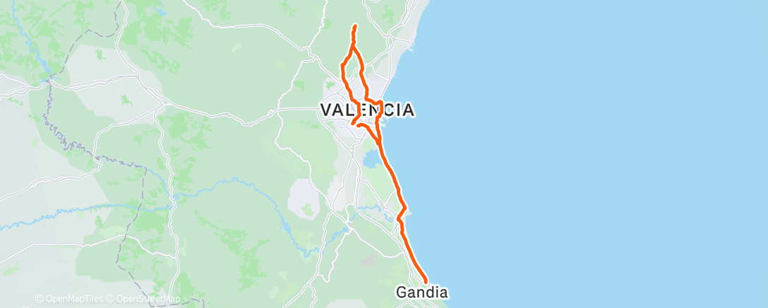 Map of the activity, Clásica di Natale 🎅🏼