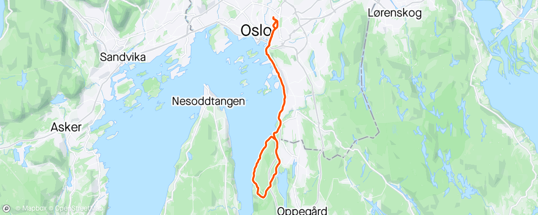 Map of the activity, Ochtendrit in de zon☀️