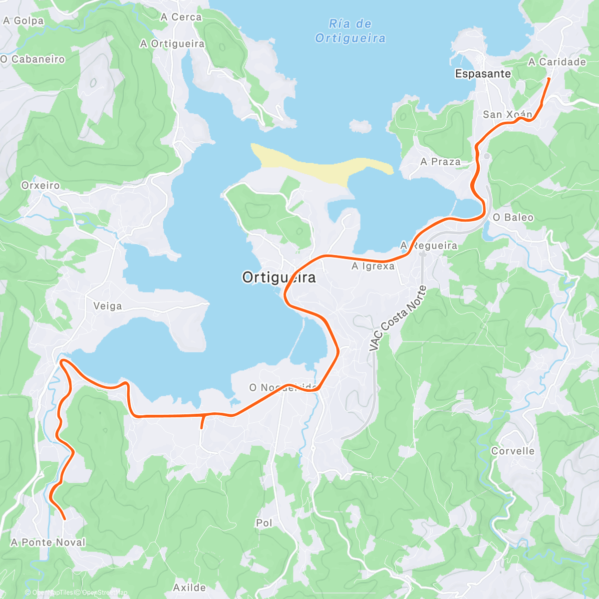 Map of the activity, Inocentes adiantados ❄️❄️