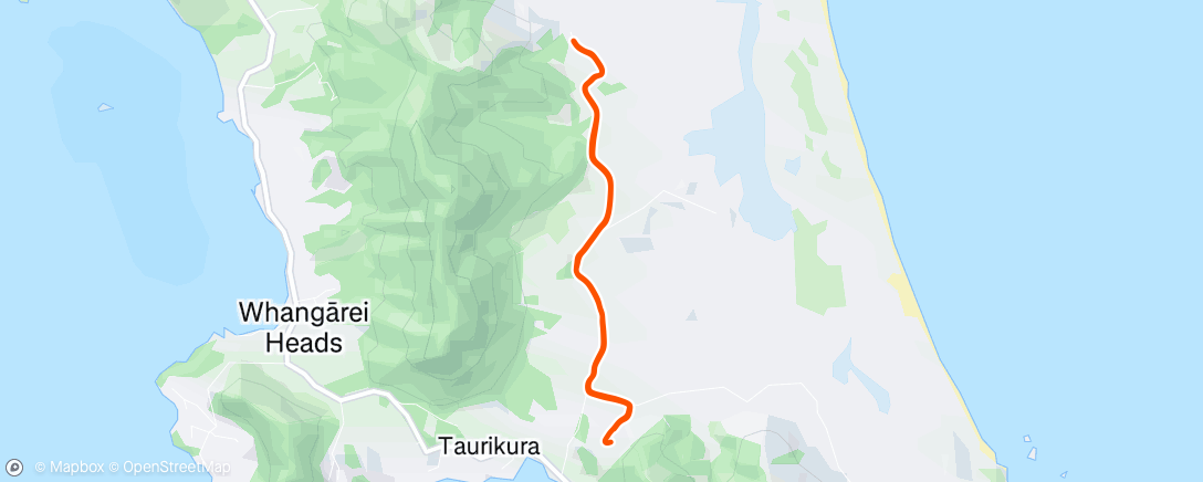 Map of the activity, Ody Road