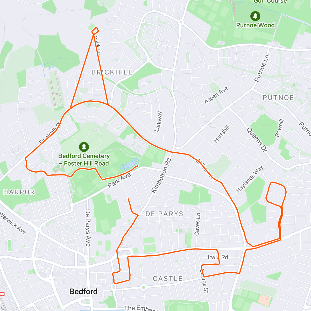 Map of the activity, Stuart’s Christmas Dog.  LL50 94/80.