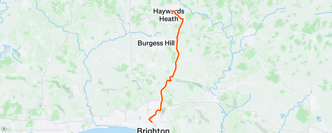 Map of the activity, Variable Commute home