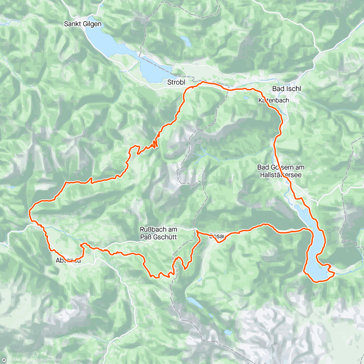 Map of the activity, TOP 🇦🇹 POSTALM Gravel Runde 🏅🏅🏅