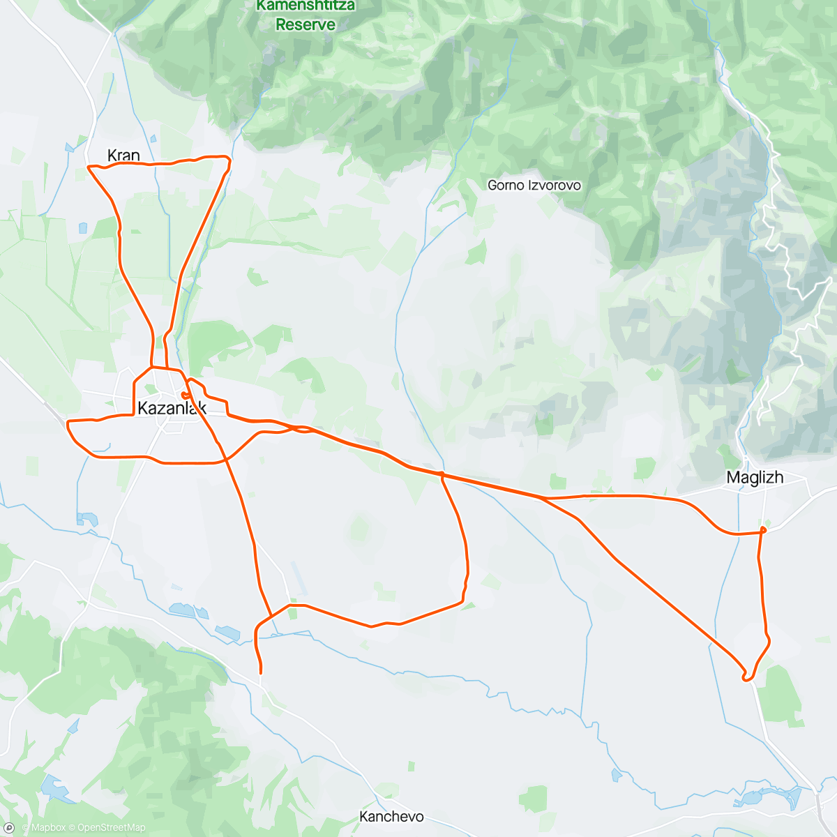 Map of the activity, Енина / Énina