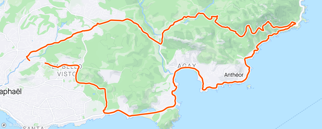 Map of the activity, On ressort les chaussures 🚴‍♂️