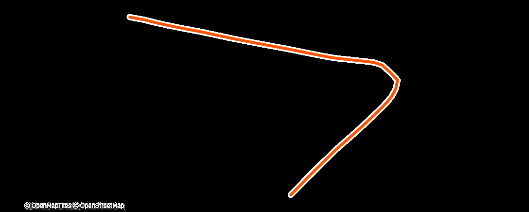 Map of the activity, Spaziergang am Nachmittag