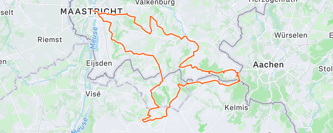 Map of the activity, Het is in ieder geval droog