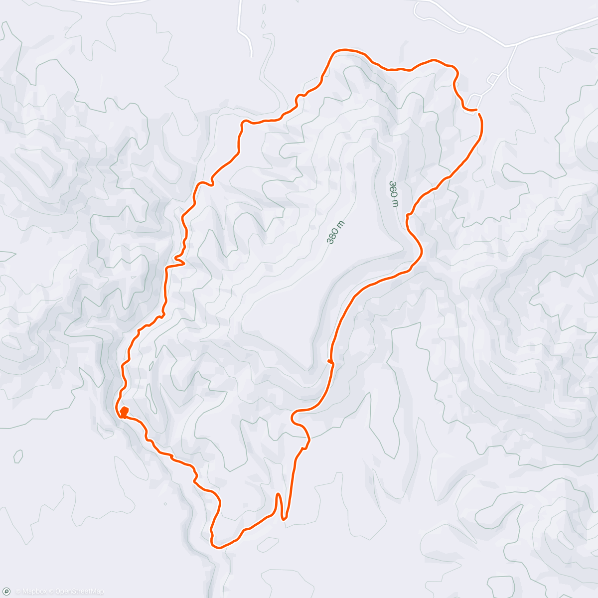 Karte der Aktivität „Morning Hike: Fort Hill Gorge Trail”